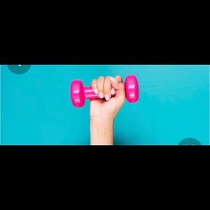 New 2X 5 LB EACH CAP Barbell Neoprene Dumbbells